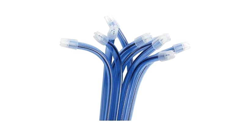 Sisaljke flexibilne Medistock 15cm 100kom trans.plave