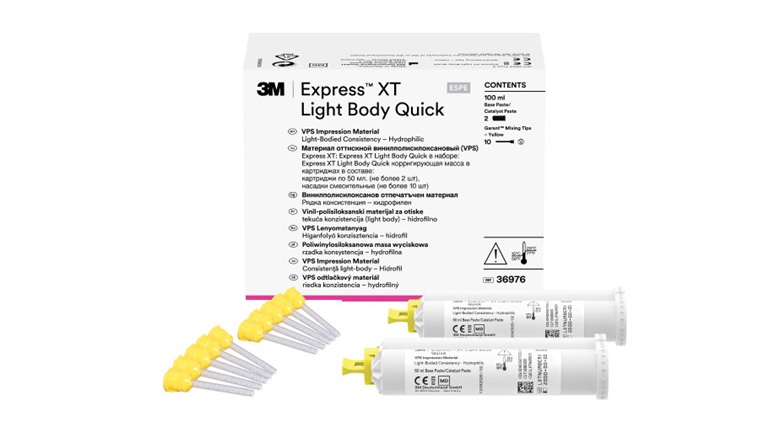 3M Express XT light body quick refill 2x50ml