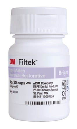 3M Filtek Easy Match Universal Restorative caps. 20x0,2g – Bright