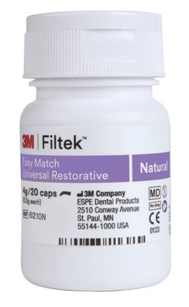 3M Filtek Easy Match Universal Restorative caps. 20x0,2g –Natural