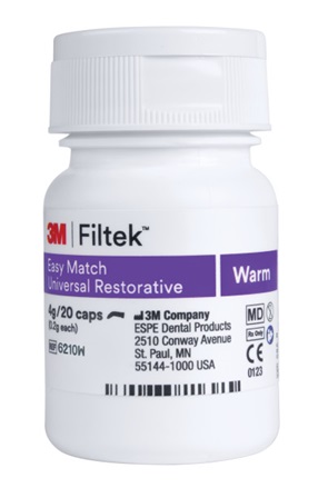 3M Filtek Easy Match Universal Restorative caps. 20x0,2g –Warm