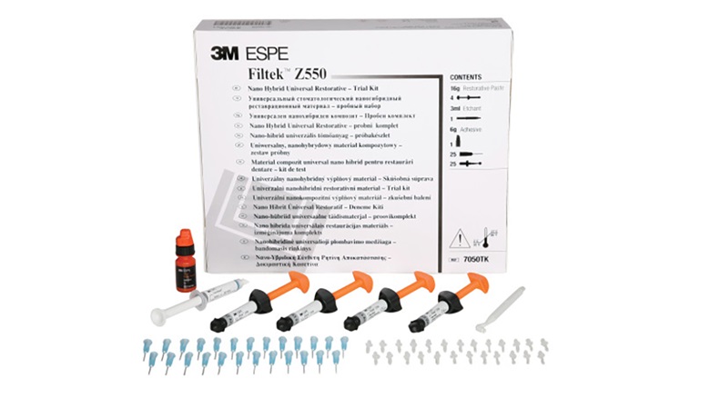 3M Filtek Z550 trial kit 4x4g