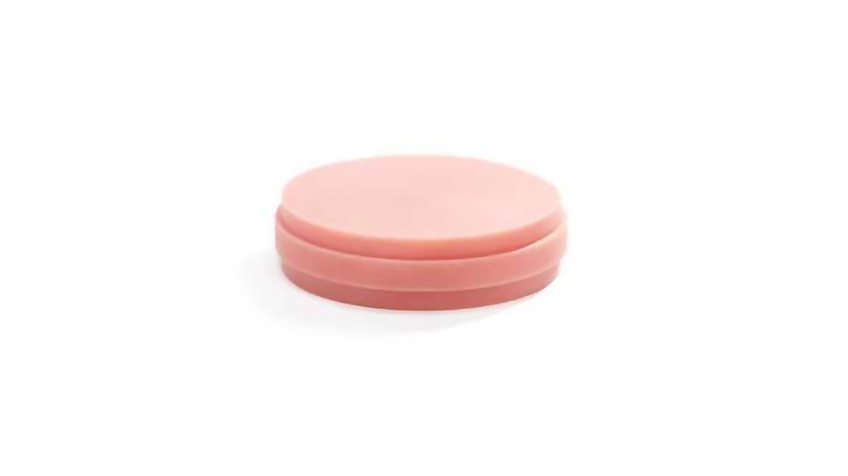 AD Pink Blank U medium pink 25mm