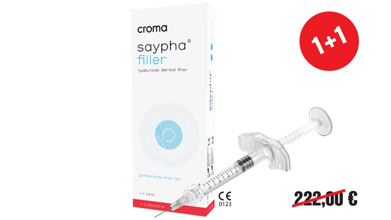 AKCIJA - CROMA Saypha Filler Lido 1ml 1+1