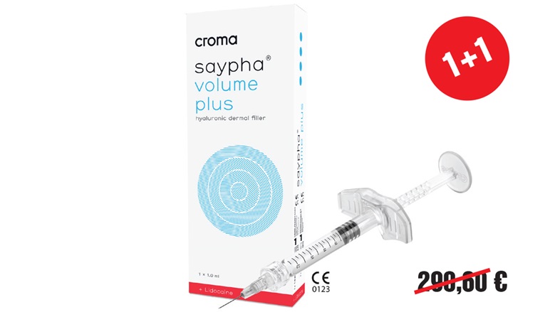 AKCIJA - CROMA Saypha Volume Plus Lido 1ml 1+1
