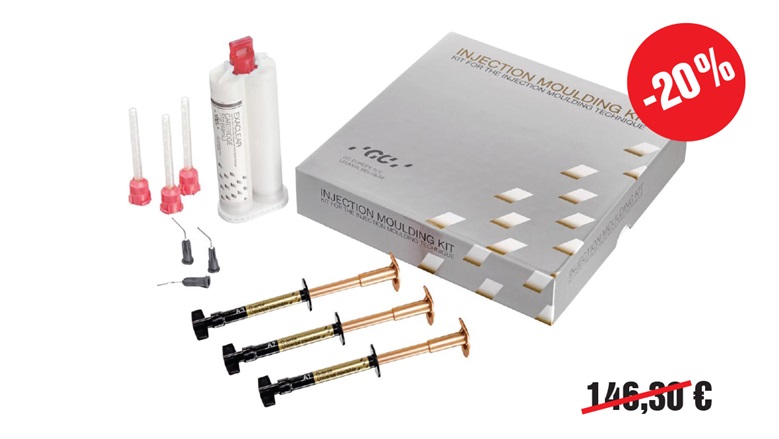 AKCIJA - GC Injection Moulding Kit (A1,A2,A3) + Exaclear patrona