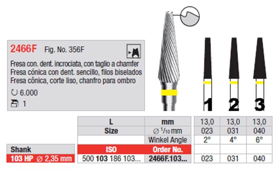 Freza HM 2466F.103.023