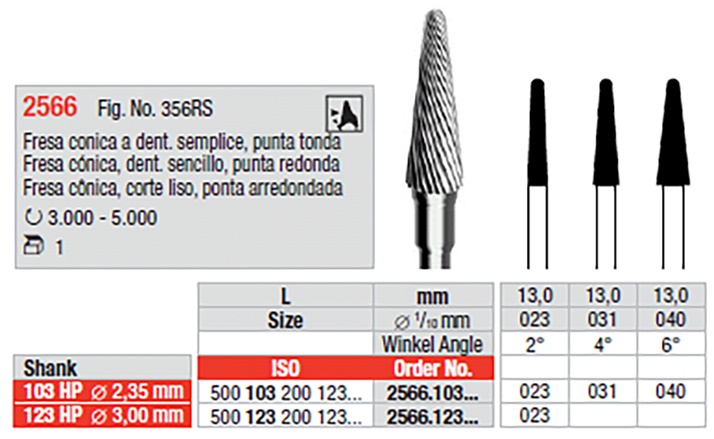 Freza HM 2566.123.023