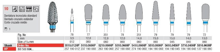 Freza HM 5310.060HP