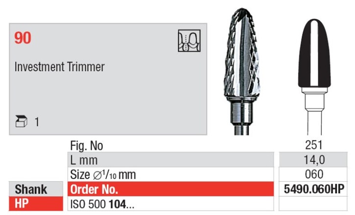 Freza HM 5490.060HP
