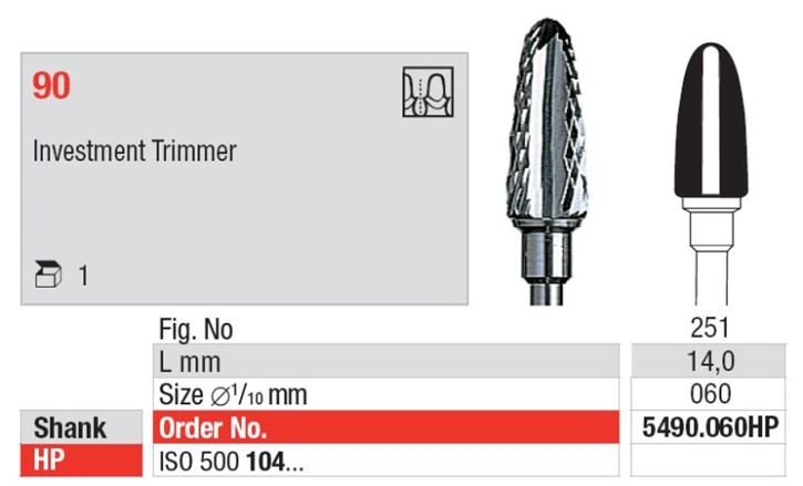 Freza HM 5490.060HP