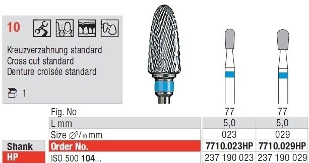 Freza HM 7710.029HP