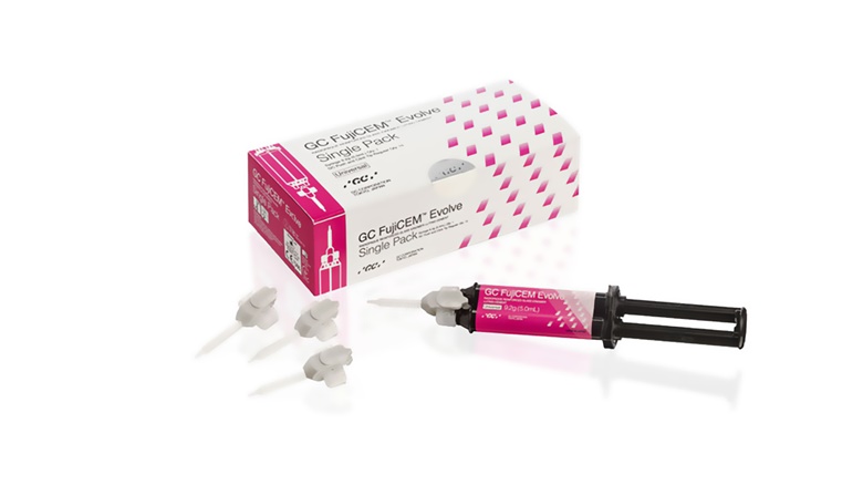 GC FujiCEM Evolve syringe -handmix-3x (9.2 g / 5.0 mL)+ 1xMix-pad