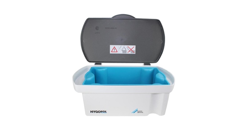 Kutija za dezinfekciju sivi poklopac+plavi uložak 3L Durr