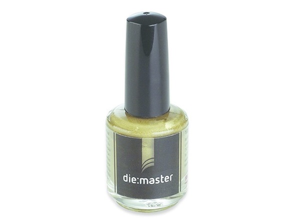 Lak za bataljke Die Master zlatni 13my 15ml