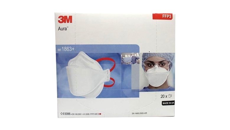 Maske 3M Aura FFP3 Type II-R 20kom