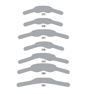 Matrice Hawe Adapt SuperCap metalne premolarne 0,03x5,0mm plave 50kom