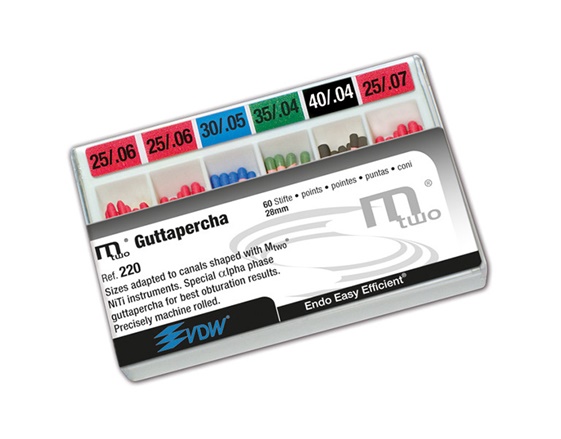 MTWO guttapercha taper 06 30/06 60kom