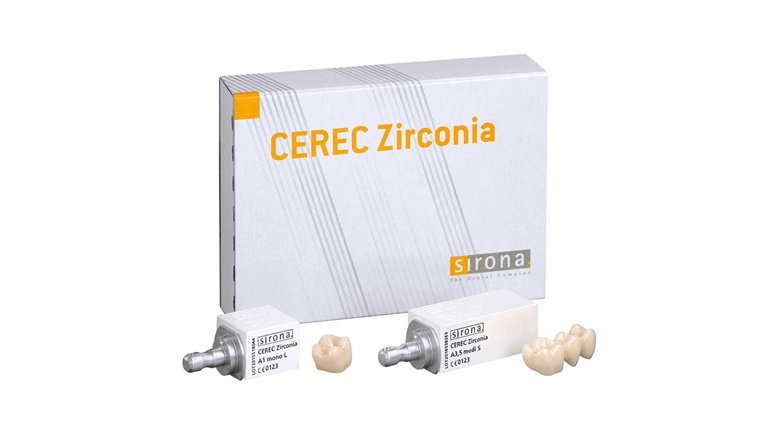 Sirona CEREC Zirconia medi blok S A2 3kom