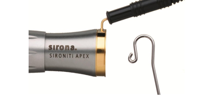 Sirona clip fi. 2mm (gold plated)