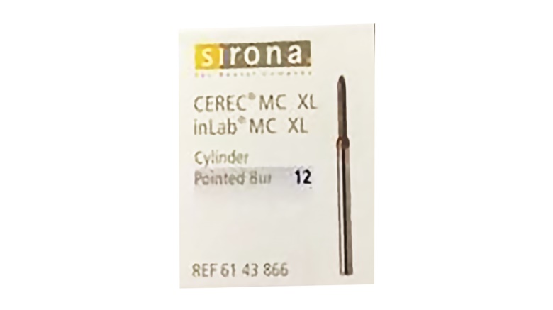 Sirona svrdlo cilindrično pointed Bur 12 za CEREC MC XL/inLab MCXL 6kom