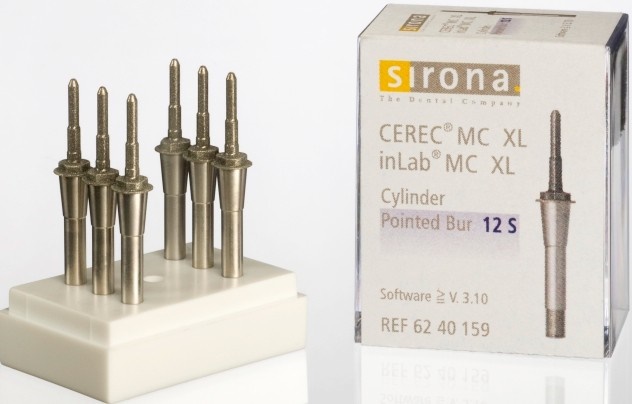 Sirona svrdlo-obrezivač cilindrično pointed 12S 6kom