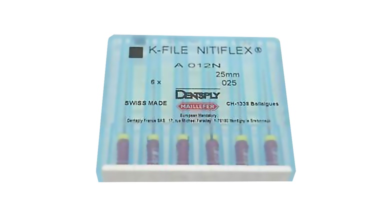 Strugači K-file nitiflex 25mm vel.025 6kom