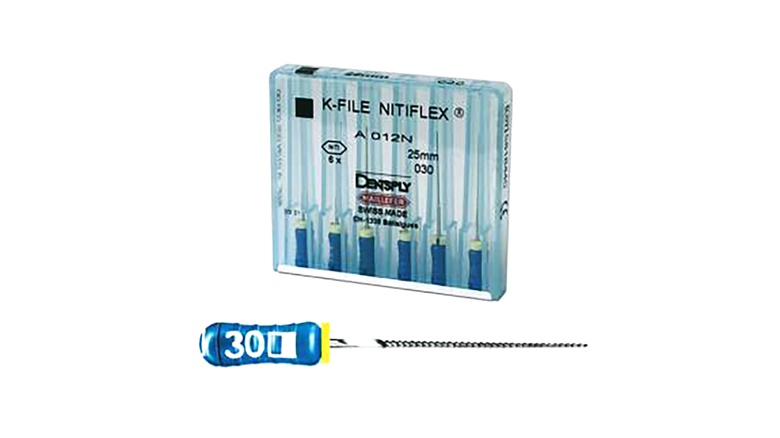 Strugači K-file nitiflex 25mm vel.030 6kom