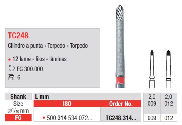 Svrdlo HM finierer Edenta 009