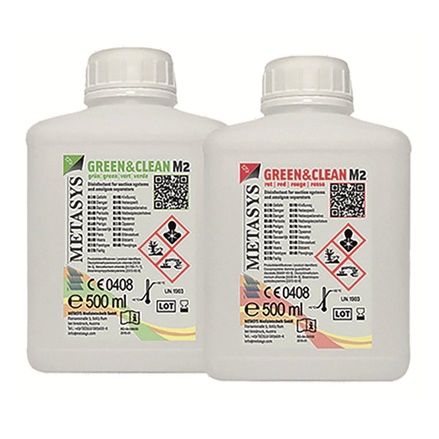 Tekućina Green+clean M2 2x500ml za usisni sistema