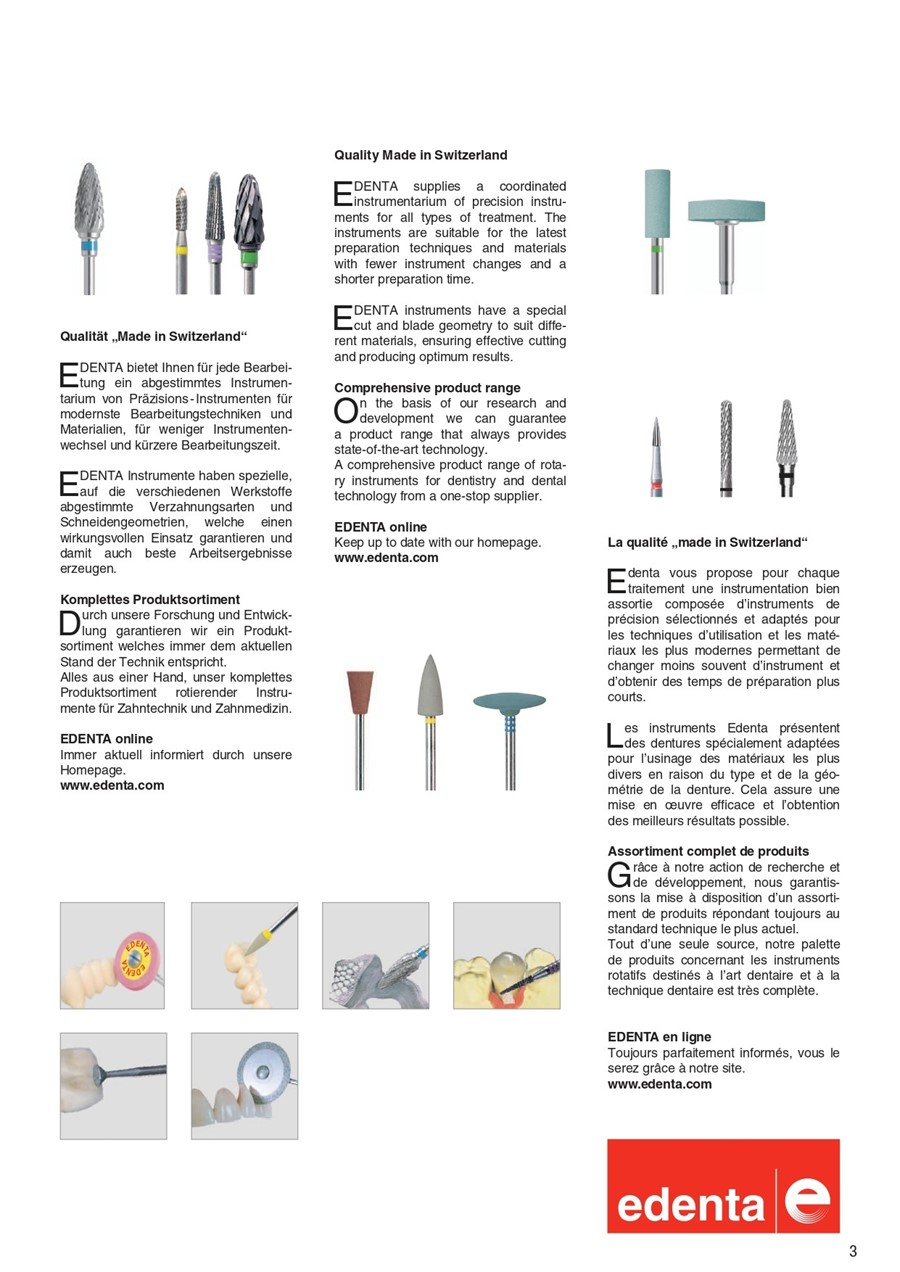 Edenta Laboratorij katalog proizvoda Sanitaria.hr