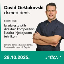 ZAGREB, Izrada estetskih direktnih kompozitnih ljuskica injekcijskom tehnikom 28.10.2025.