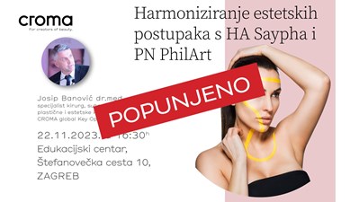 ZAGREB, Harmoniziranje estetskih postupaka s HA Saypha i PN PhilArt 22.11.2023.